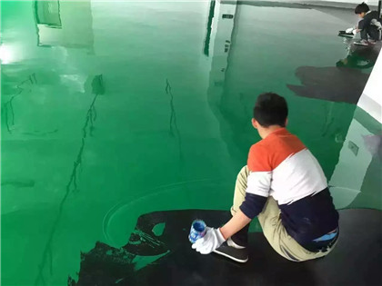 麻城下面给你一份环氧地坪漆施工的完整流程